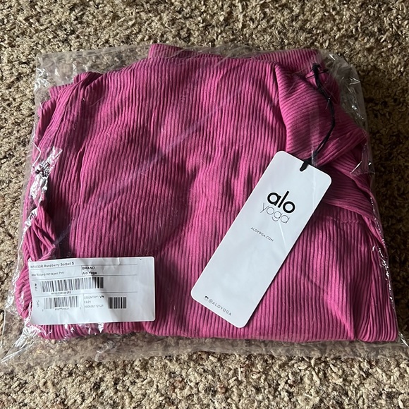 High Waist Ribbed Whisper Pants - Picture 9 of 9